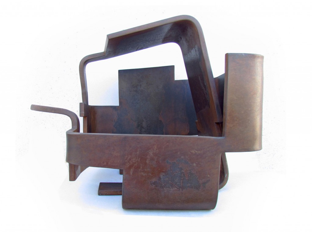 Box. Wrought Iron. 50 x 60 x 46 cm. Mallorca. 2014. Carlos Albert Copyright